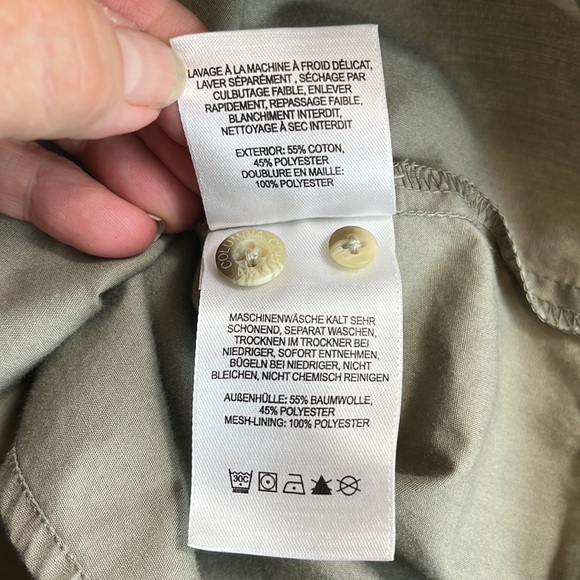 Columbia PFG Fishing Shirt Men's Sie XXL Khaki Tan Tackle Pockets Vented Back - Picture 6 of 14